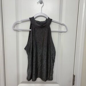 Gray Sleeveless Women's Top